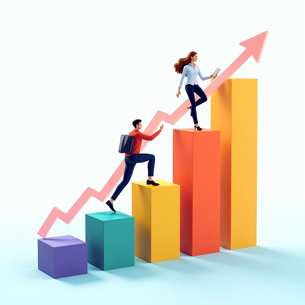 Gráfica de innovación empresarial